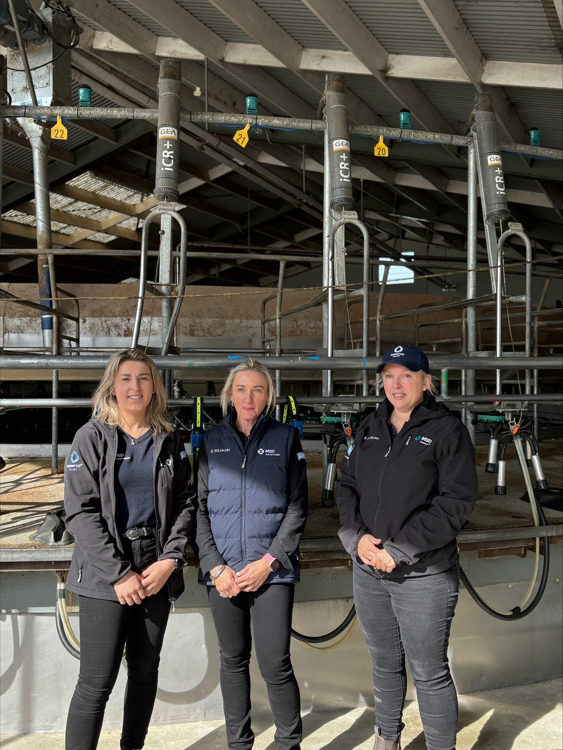 Meet your new Upper South Island SenseHub® Dairy Sales and Trainers Members